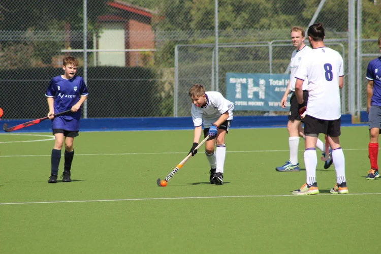 Men in action