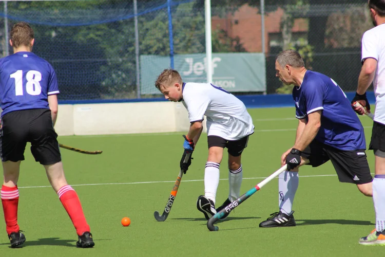Men in action