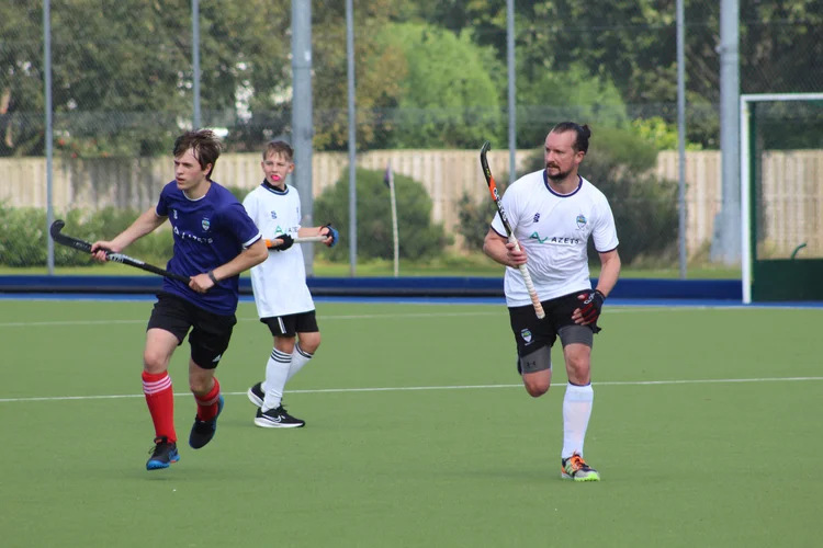 Men in action