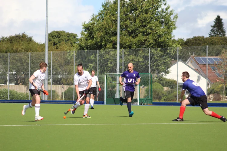 Men in action